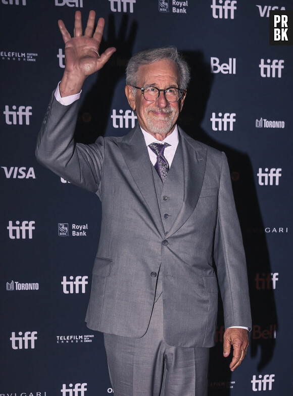 Steven Spielberg au photocall du film "Sidney" lors de la 47ème édition du Festival International du Film de Toronto (TIFF), le 10 septembre 2022.