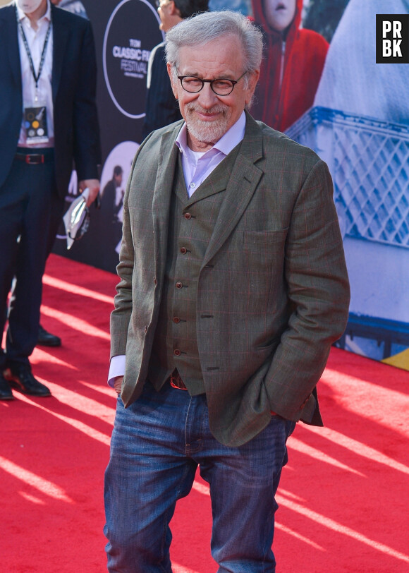 Steven Spielberg - Photocall de l'ouverture du TCM Classic Film Festival avec la projection du film E.T., l'extra-terrestre à Hollywood le 21 avril 2022.