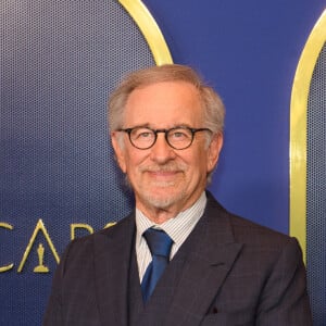 Steven Spielberg au photocall du dîner des nominés de la 94ème édition des Oscar à Los Angeles, le 7 mars 2022.