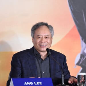 Ang Lee à la conférence de presse du film "Gemini Man" à Taïwan, le 21 octobre 2019. © TPG via Zuma Press/Bestimage 