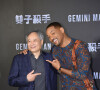 Will Smith, Ang Lee à la conférence de presse du film "Gemini Man" à Taïwan, le 21 octobre 2019. © TPG via Zuma Press/Bestimage 