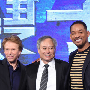 Will Smith, Ang Lee, Jerry Bruckheimer à la première du film "Gemini Man" à Taïwan, le 21 octobre 2019. © TPG via Zuma Press/Bestimage 