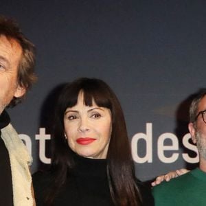 Jean-Luc Reichmann (Président du jury Jeunesse), Mathilda May (Présidente du jury Fiction), Bruno Solo (Président du jury Documentaire) et Laurence Boccolini (Présidente du jury Flux) - Les membres des jurys à la soirée d'inauguration de la 25ème Edition du Festival TV de Luchon. Le 1er février 2023 © Patrick Bernard / Bestimage