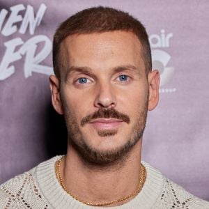 Exclusif - M. Pokora (Matt Pokora) - Photocall et cocktail de la soirée pour la série documentaire "Ça va bien se passer, Dadju" en exclusivité sur Canal + au Royal Monceau à Paris le 12 septembre 2023. © Cyril Moreau/Bestimage 