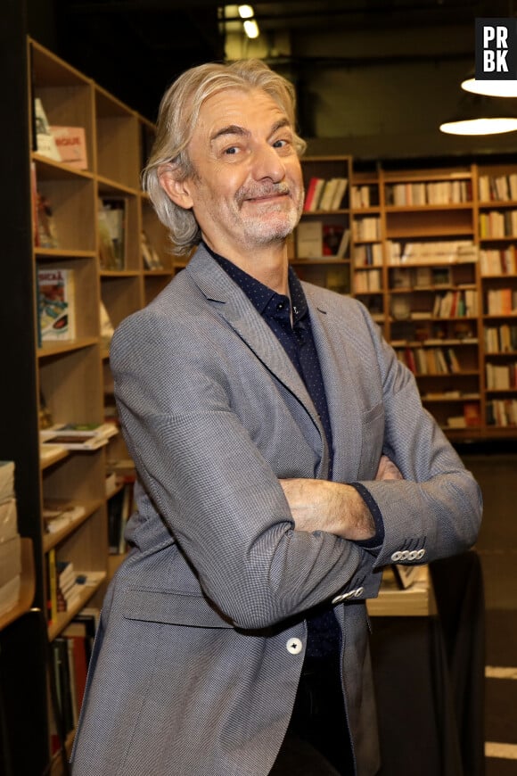 Exclusif - Gilles Verdez - Soirée Hommage à Jean-Pierre Bacri au Ground Control Gare de Lyon à Paris à l'occasion de la sortie de "Jean-Pierre Bacri, le Bougon Gentilhomme" de V.Bénaïm et S.Freeman publié aux éditions de L'Archipel le 4 février 2022. © Cédric Perrin / Bestimage 