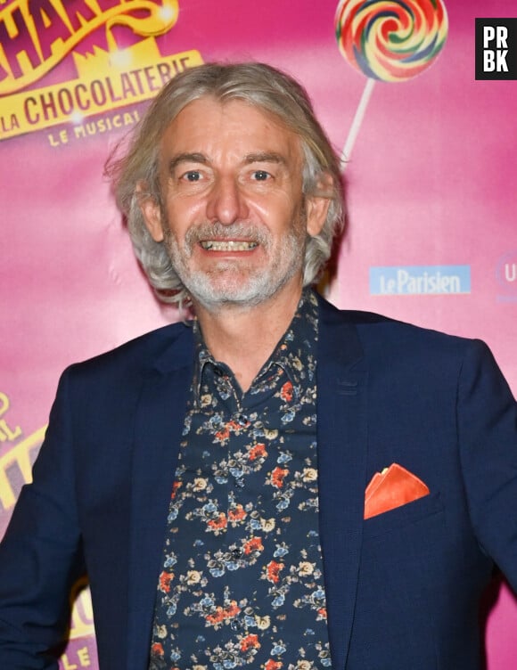 Gilles Verdez - Générale de la comédie musicale "Charlie et la chocolaterie" au Théâtre du Gymnase à Paris. Le 5 novembre 2021 © Coadic Guirec / Bestimage