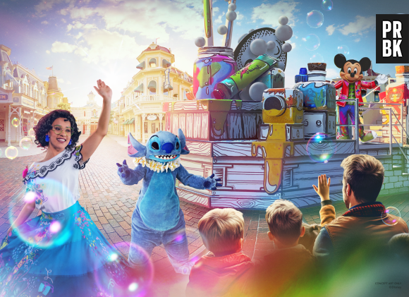 Disneyland Paris lancera son spectacle A Million Splashes of Colour dès le 10 février 2024