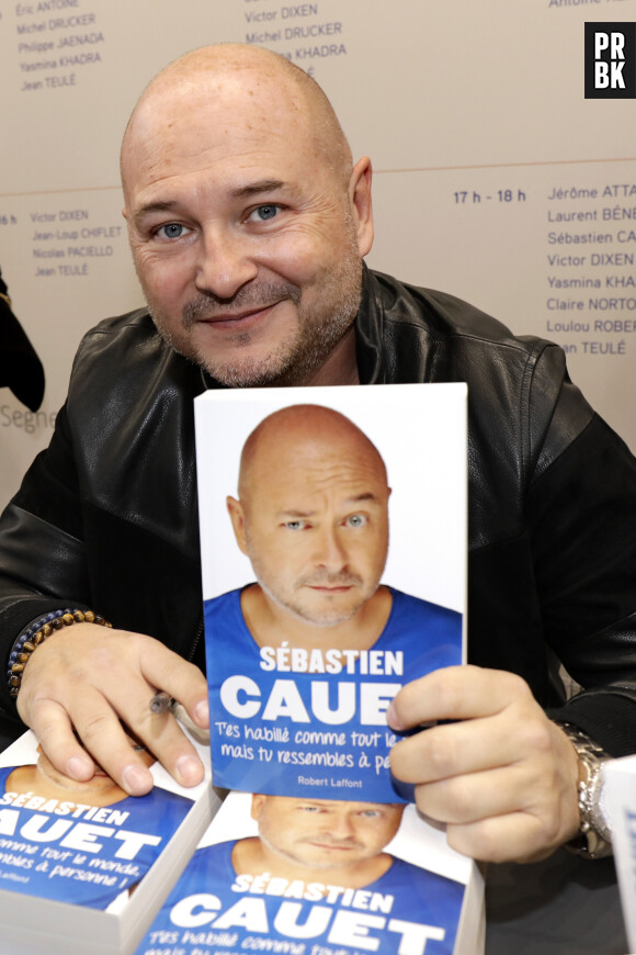 Sébastien Cauet - Salon du livre de Paris le 16 mars 2019. © Cédric Perrin/Bestimage