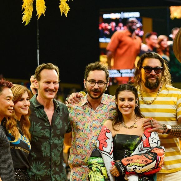 Sao Paulo, BRAZIL - Aquaman star Jason Momoa and his co-stars take the stage at the CCXP23 in Sao Paulo. Pictured: Jason Momoa 