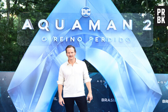 Actor Patrick Wilson poses for photos for the press this Saturday afternoon 2. He participates in CCXP23 on the last day of the event, Sunday, to promote the film in Sao Paulo, Brazil, on December 2, 2023. © Imago/Panoramic/Bestimage 