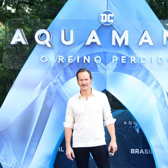 Actor Patrick Wilson poses for photos for the press this Saturday afternoon 2. He participates in CCXP23 on the last day of the event, Sunday, to promote the film in Sao Paulo, Brazil, on December 2, 2023. © Imago/Panoramic/Bestimage 