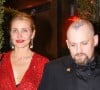 Cameron Diaz et son mari Benji Madden - Les célébrités quittent la soirée qui est censée être le mariage de Gwyneth Paltrow et de son fiancé Brad Falchuk à Los Angeles le 14 avril 2018