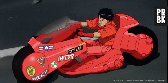 La moto de Kaneda Shôtarô dans Akira