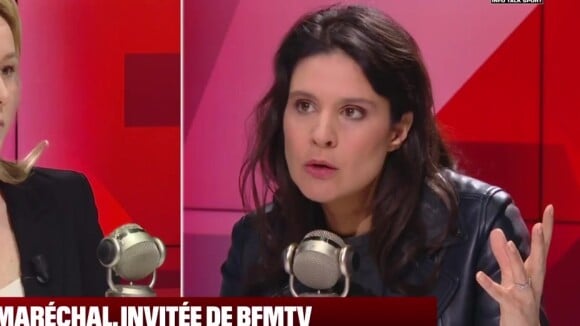 "Qu'est-ce que vous racontez ?!" : Apolline de Malherbe attaque Marion Maréchal sur son "refus de l'étranger", le ton explose sur BFMTV