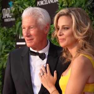 Richard Gere et sa femme Alejandra - R.Gere et sa femme Alejandra lors du gala Starlite à Marbella, le 15 août 2022.