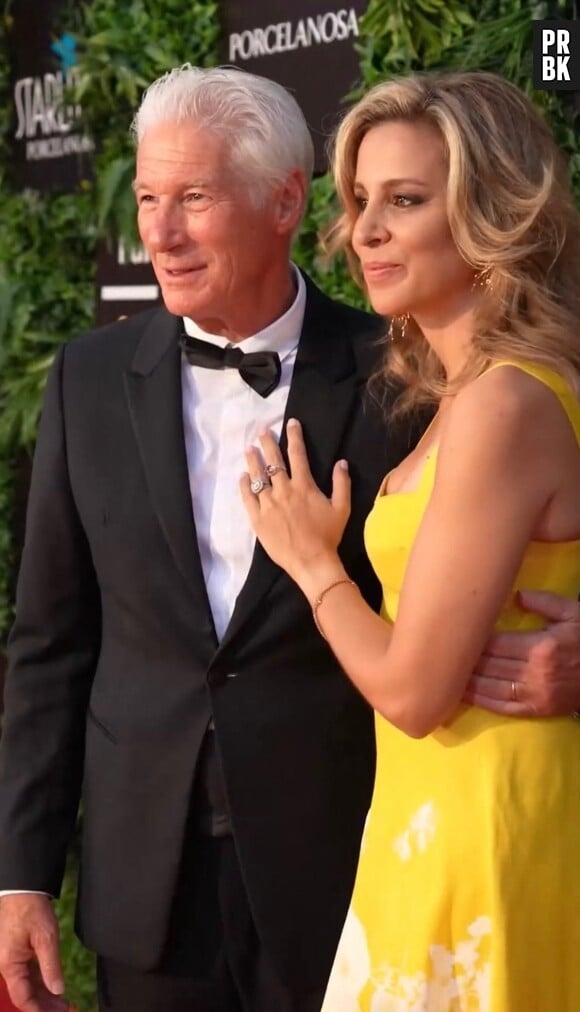 Richard Gere et sa femme Alejandra - R.Gere et sa femme Alejandra lors du gala Starlite à Marbella, le 15 août 2022.