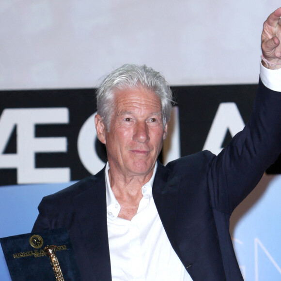 Richard Gere est honoré pour l'ensemble de sa carrière lors du 19ème festival du film de "Magna Graecia" à Catanzaro, le 5 août 2022.