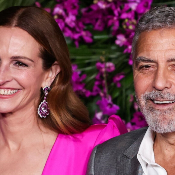 Julia Roberts, George Clooney - Première du film "Ticket to Paradise" à Los Angeles, le 17 octobre 2022.