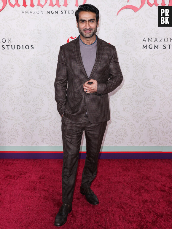 Los Angeles, CA - Celebrities attend the Los Angeles Premiere Of Amazon MGM Studios' 'Saltburn' held at The Theatre at Ace Hotel in Los Angeles. Pictured: Kumail Nanjiani 