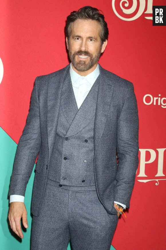 Ryan Reynolds à la première du film "Spirited" à New York, le 7 novembre 2022.