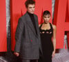Robert Pattinson et Zoé Kravitz à la première du film "The Batman" à Londres, le 23 février 2022.