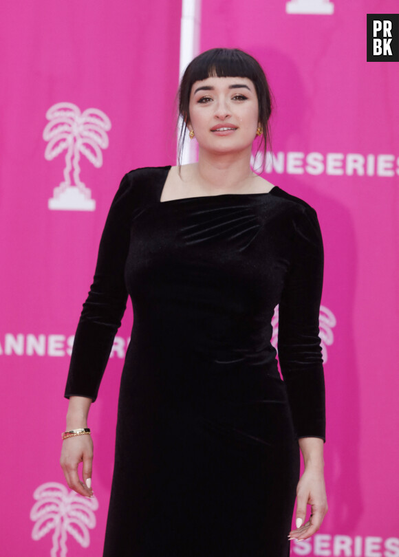 Shirine Boutella (jury) - Photocall (tapis rose) du festival Canneseries saison 6 au palais des festivals à Cannes le 16 avril 2023. © Denis Guignebourg / Bestimage  CANNES, FRANCE - APRIL 16: Celebs attend photocall during the 6th Canneseries International Festival : Day Three on April 16, 2023 in Cannes, France 
