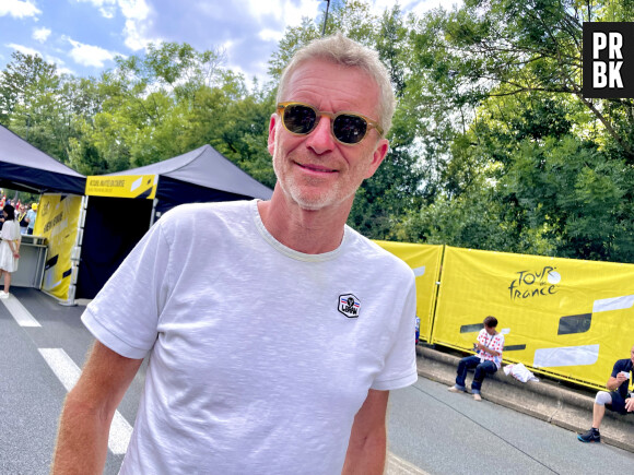 Denis Brogniar à l'arrivée de la troisième étape (Amorebieta - Bayonne) de la 110ème édition du Tour de France le 3 juillet 2023. © Fabien Faure/Bestimage