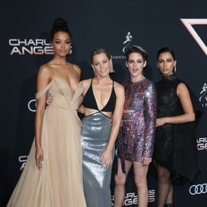 Kristen Stewart, Naomi Scott, Ella Balinska, Elizabeth Banks - Les célébrités assistent à la première du film "Charlie's Angels" à Los Angeles, le 11 novembre 2019.