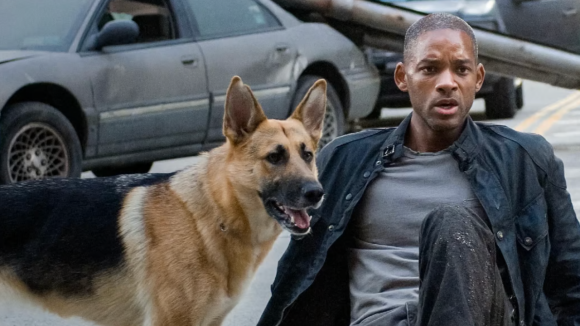 "C'est une actrice brillante" : 17 ans après, Will Smith est toujours aussi admiratif du talent du chien de Je suis une légende