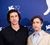 Adam Driver et Noah Baumbach - Photocall du film "White Noise" (Netflix) lors du 79 ème festival international du film de Venise.