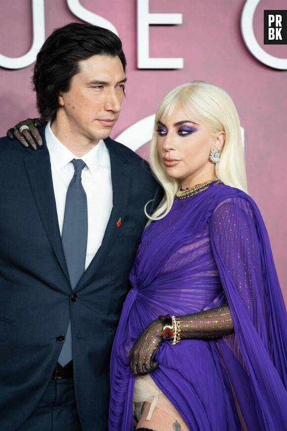 Adam Driver, Lady Gaga à la première du film "House Of Gucci" à Los Angeles, le 9 novembre 2021.