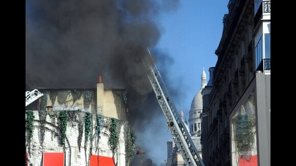L'Elysée Montmartre victime d'un incendie