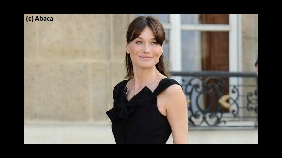 Carla Bruni ... Elle abandonne (provisoirement) la chanson pour Nicolas Sarkozy