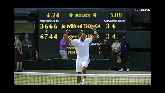 Wimbledon 2011 en photos : Tsonga bat Federer devant Pippa Middleton