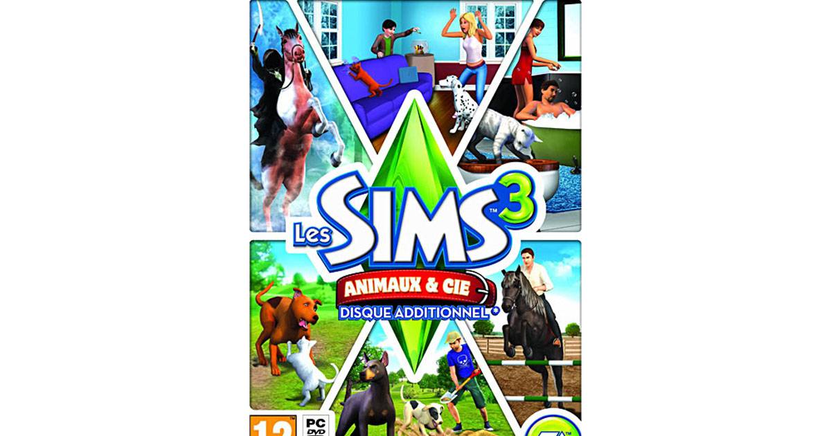 LES SIMS 3 ANIMAUX ET COMPAGNIE / Jeu X360 - Jeux vidéo Xbox 360