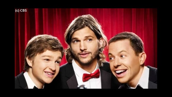 Mon Oncle Charlie saison 9 : Ashton Kutcher embrasse fougueusement Jon Cryer (VIDEO)