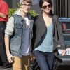 Justin et sa chérie Selena Gomez dans la rue