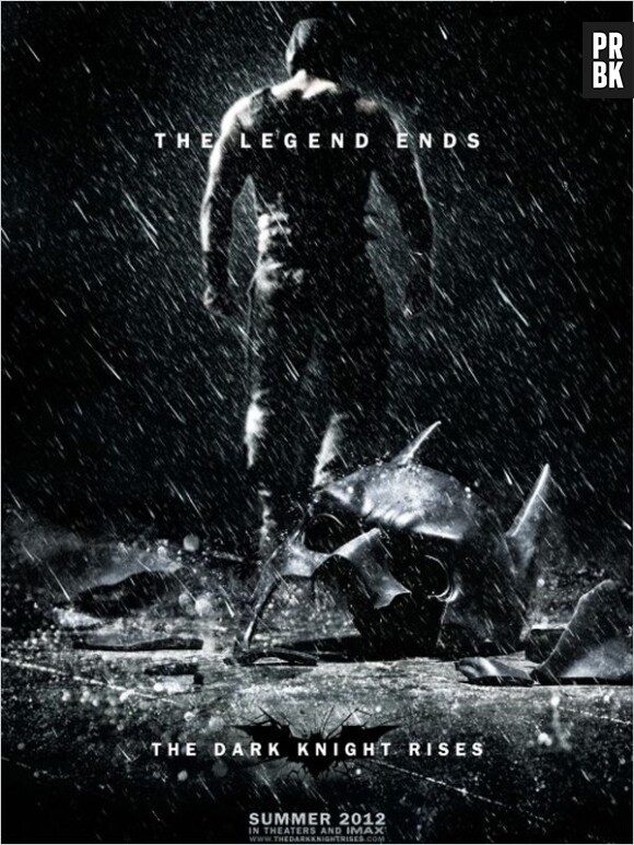 Le poster très sombre de The Dark Knight Rises
