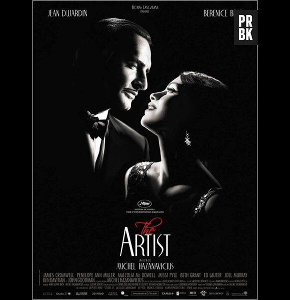 L'affiche du film The Artist, grand favori des Bafta 2012