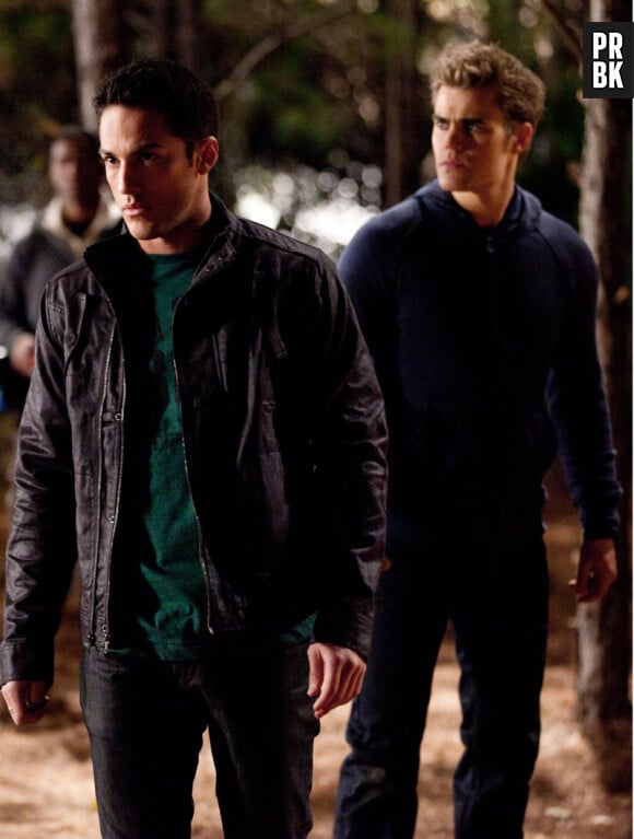 Tyler et Stefan dans Vampire Diaries