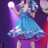 La chanteuse Katy Perry dans son monde lors d'un concert.