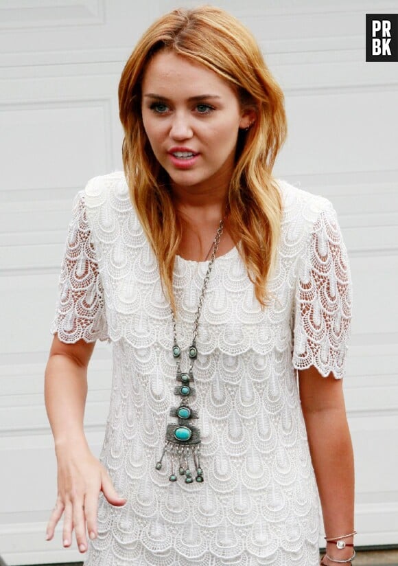 Miley Cyrus se balade