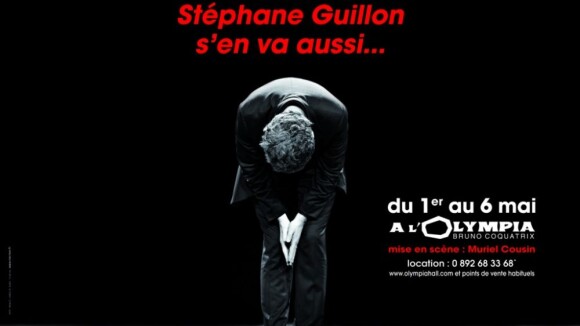 Stéphane Guillon tweete sa peine : l'affiche qui la fiche mal