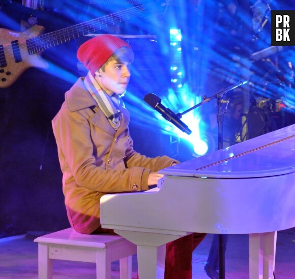 Justin Bieber au piano