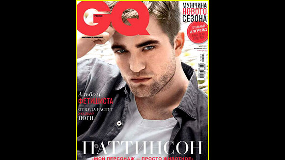 Robert Pattinson : sobre et sexy en couv' de GQ magazine (PHOTO)