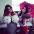 Kylie et Khloé, fans de ballons