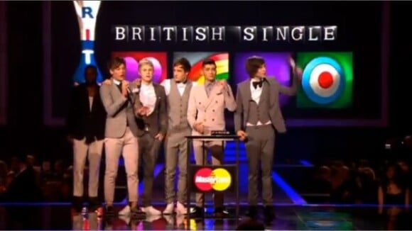 One Direction aux Brit Awards 2012 : nos chouchous ont gagné ! (PHOTOS)