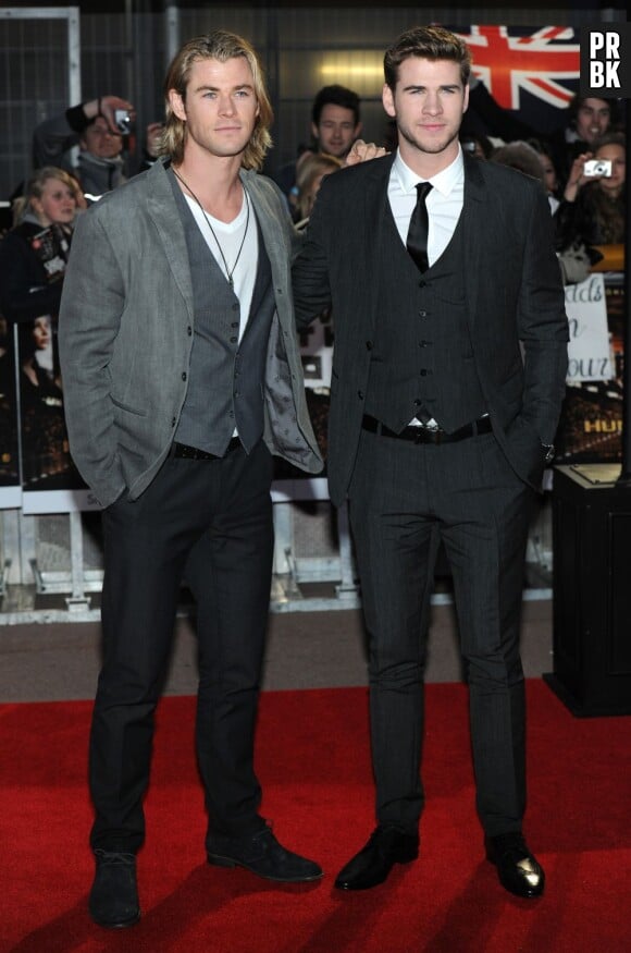 Liam Hemsworth et son frère Chris Hemsworth
