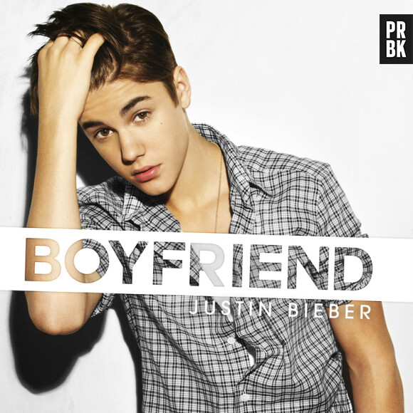 Justin Bieber, la pochette de son single.