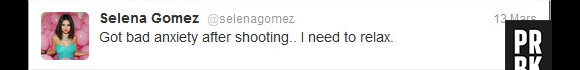 De quoi s'inquiète Selena Gomez ?